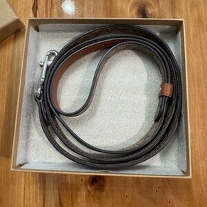 Coach leash NEW in box